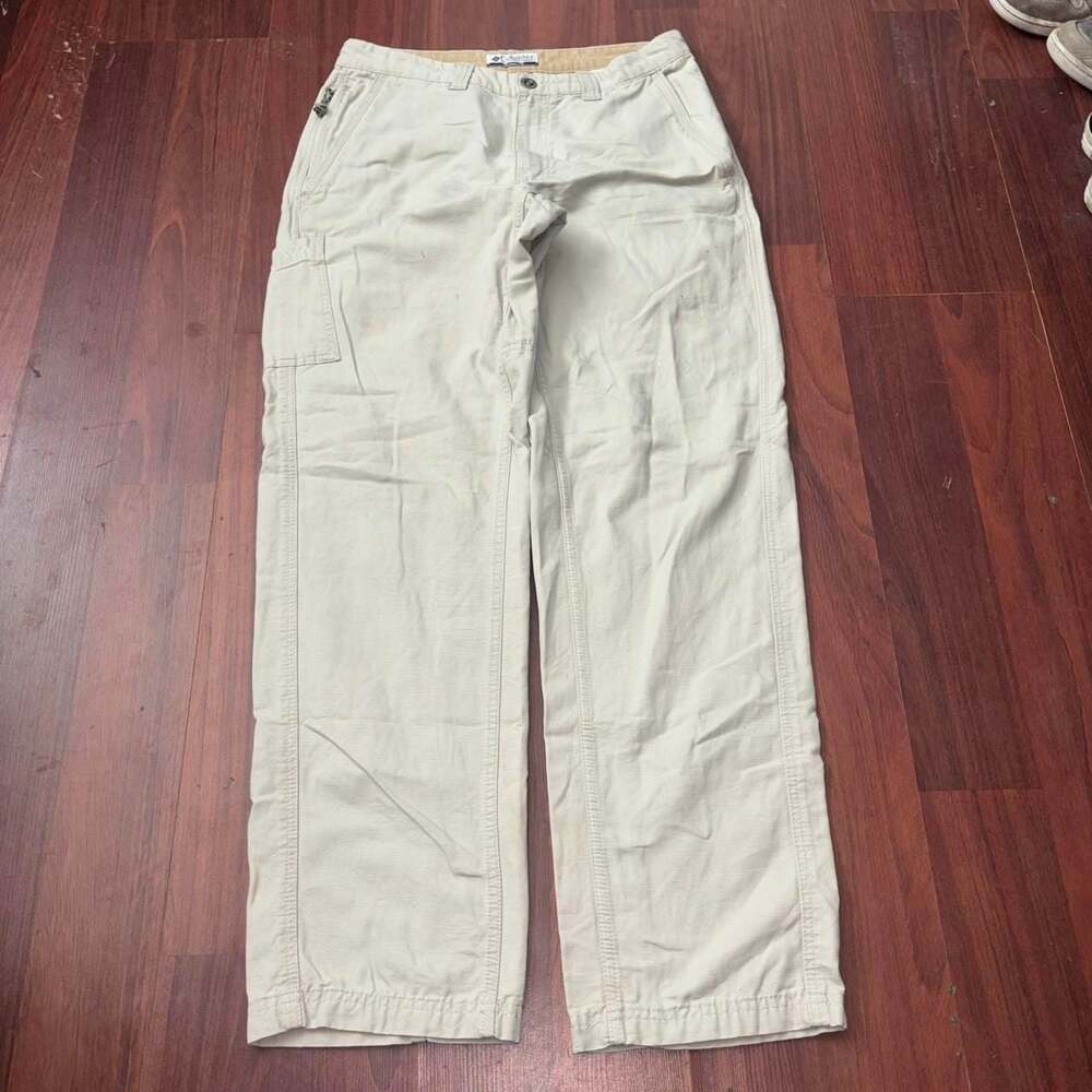 Columbia Sportswear Tan Cargo Hiking Pants Size 32